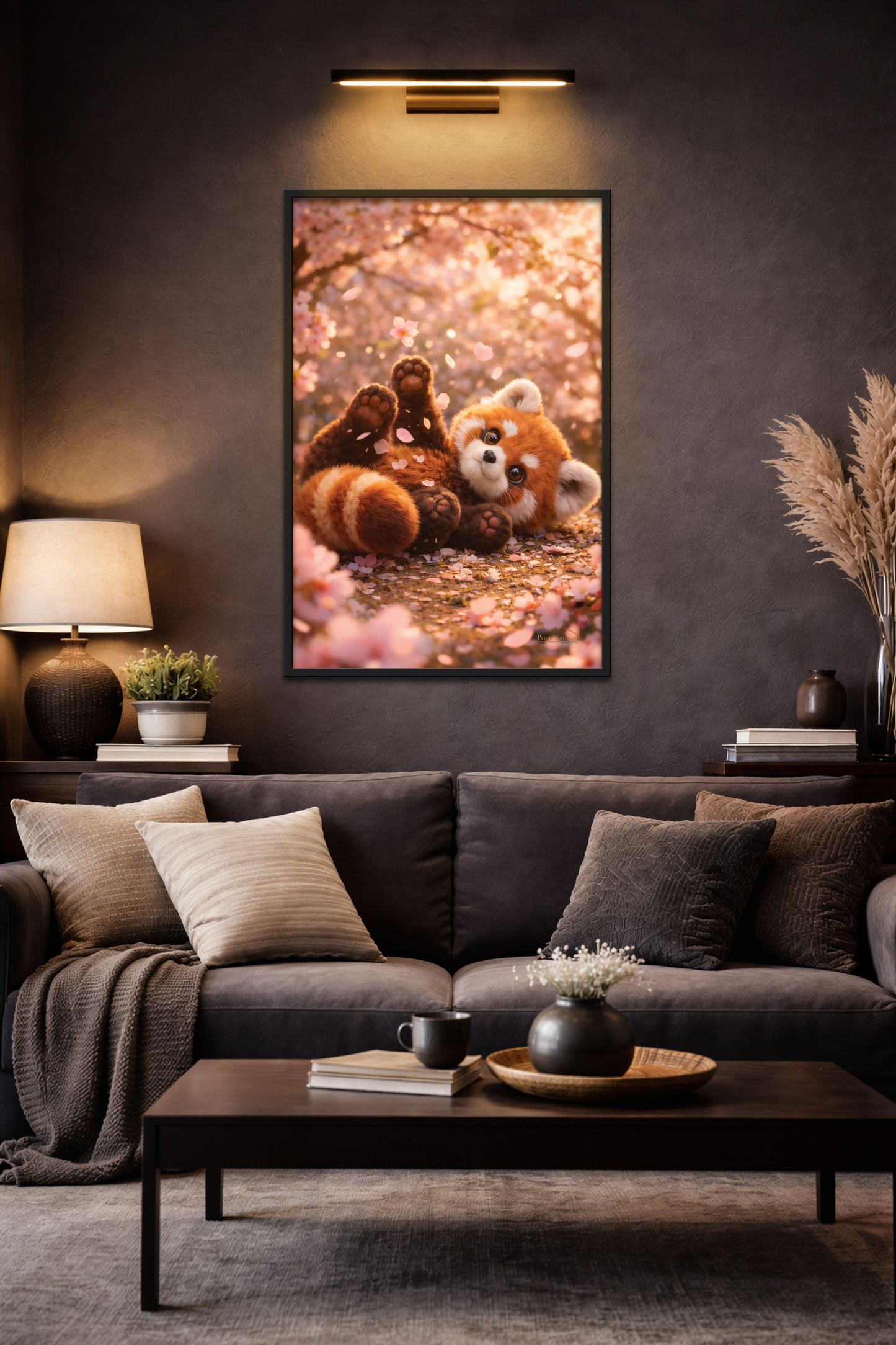 Blossom Guardian - Playing Red Panda