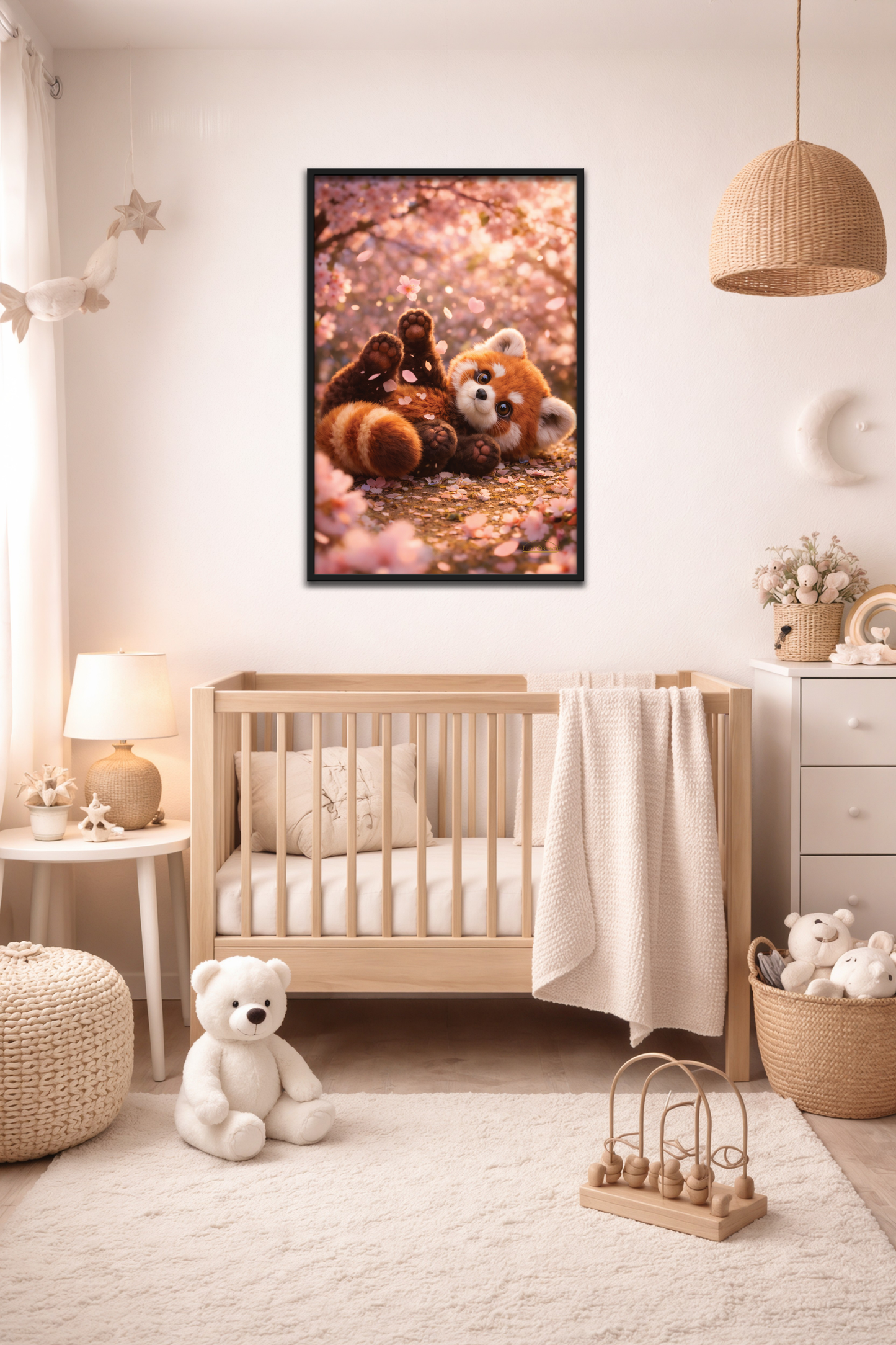 Blossom Guardian - Playing Red Panda