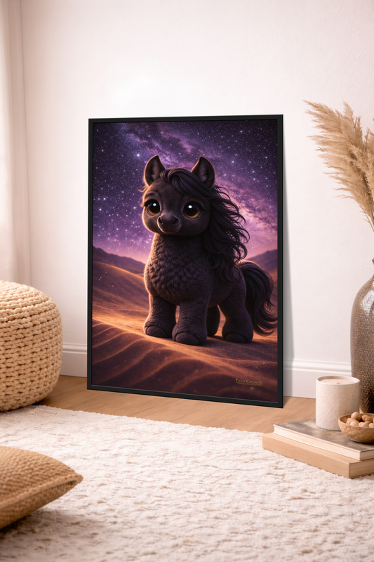 Desert Night Guardian - Midnight Stallion