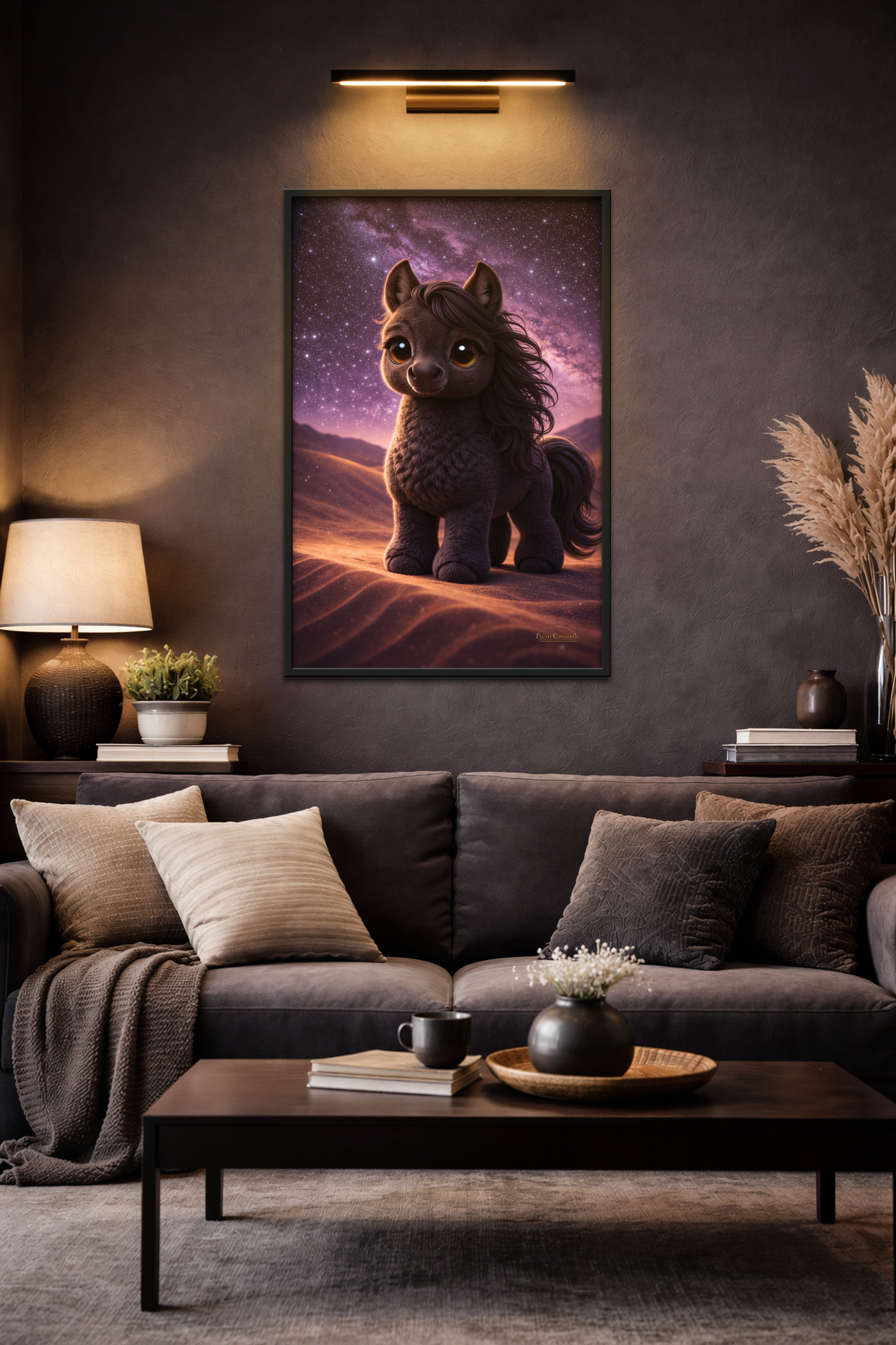 Desert Night Guardian - Midnight Stallion