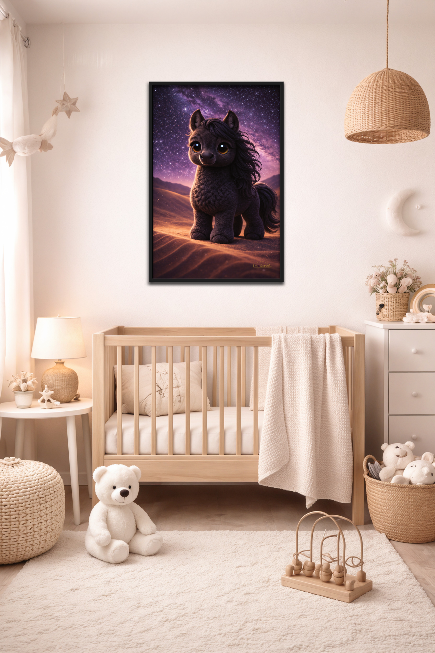 Desert Night Guardian - Midnight Stallion