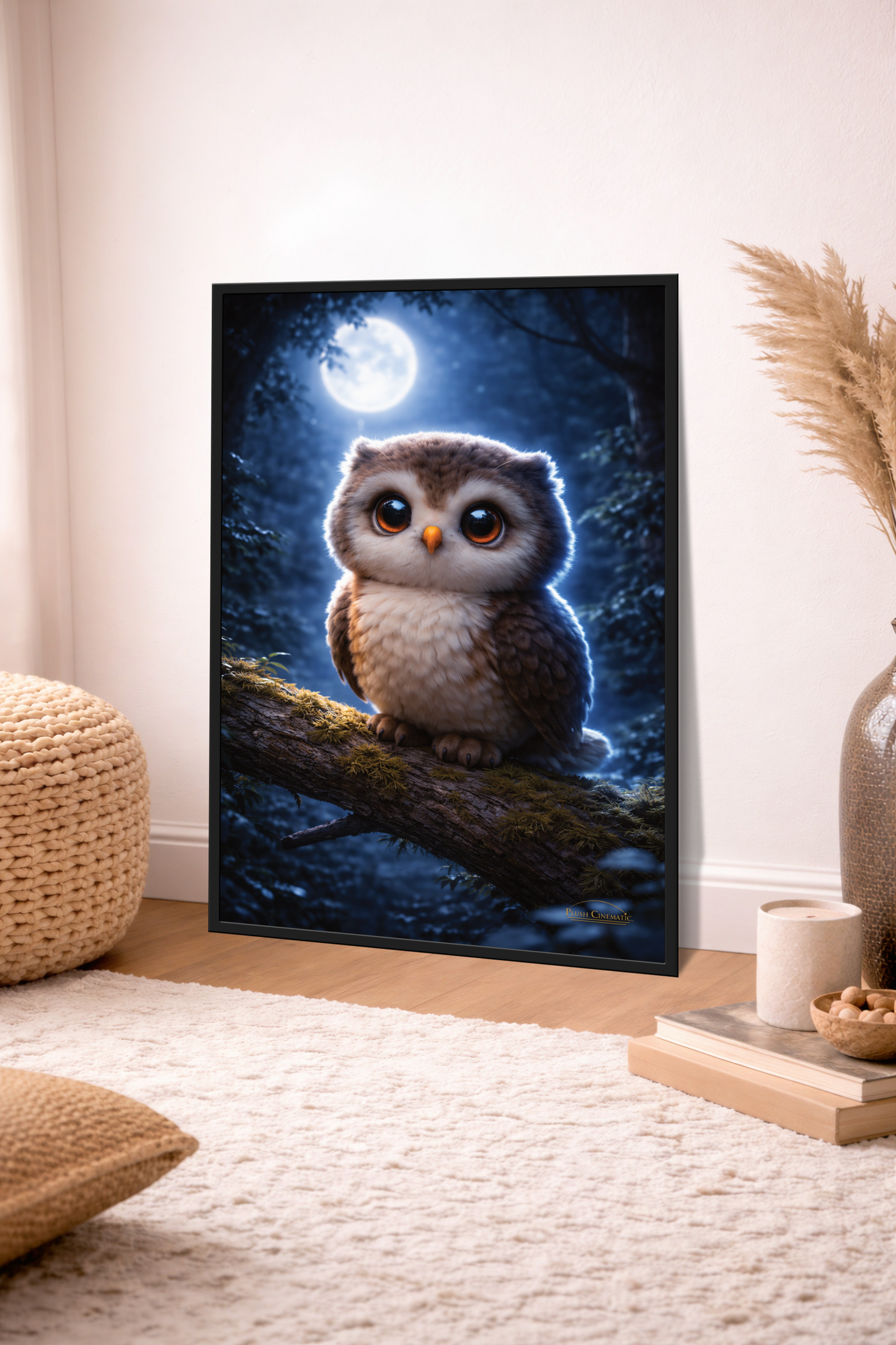 Forest Guardian - Moonlit Owl