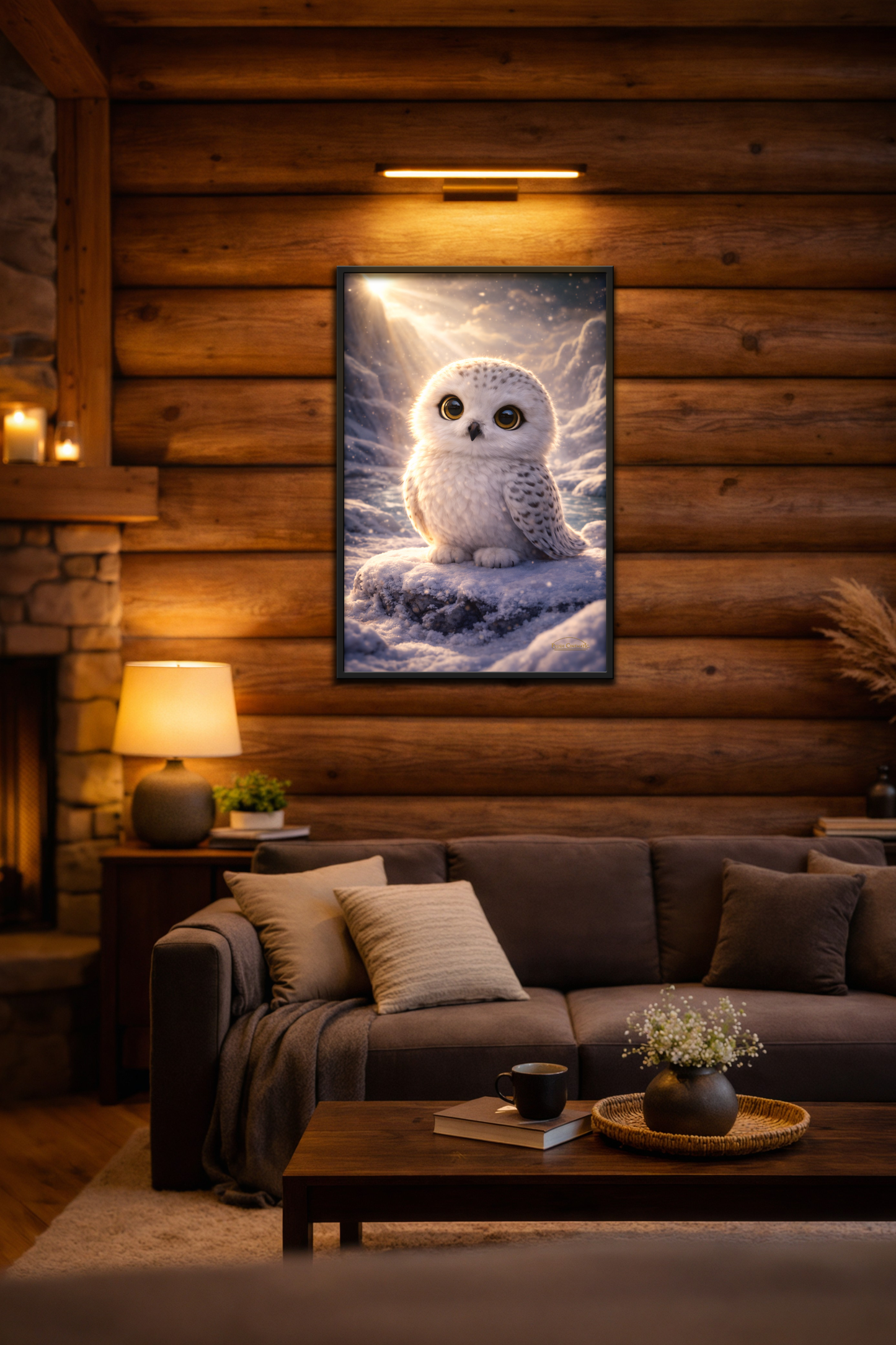 Snow Guardian - Owl