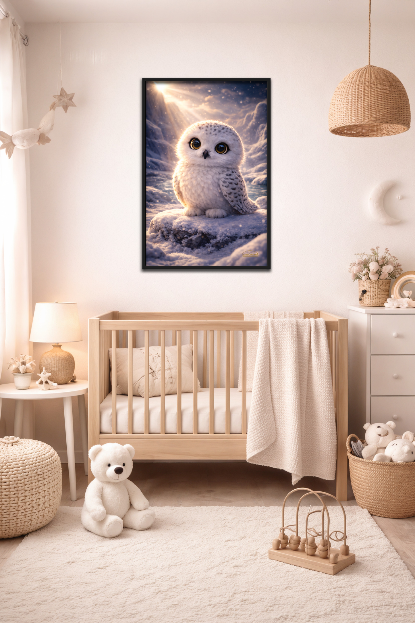 Snow Guardian - Owl