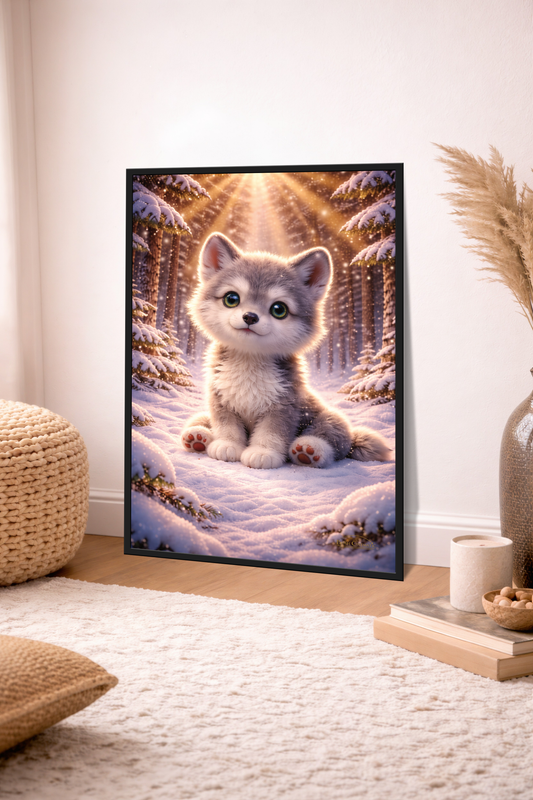 Frost Forest Guardian - Wolf