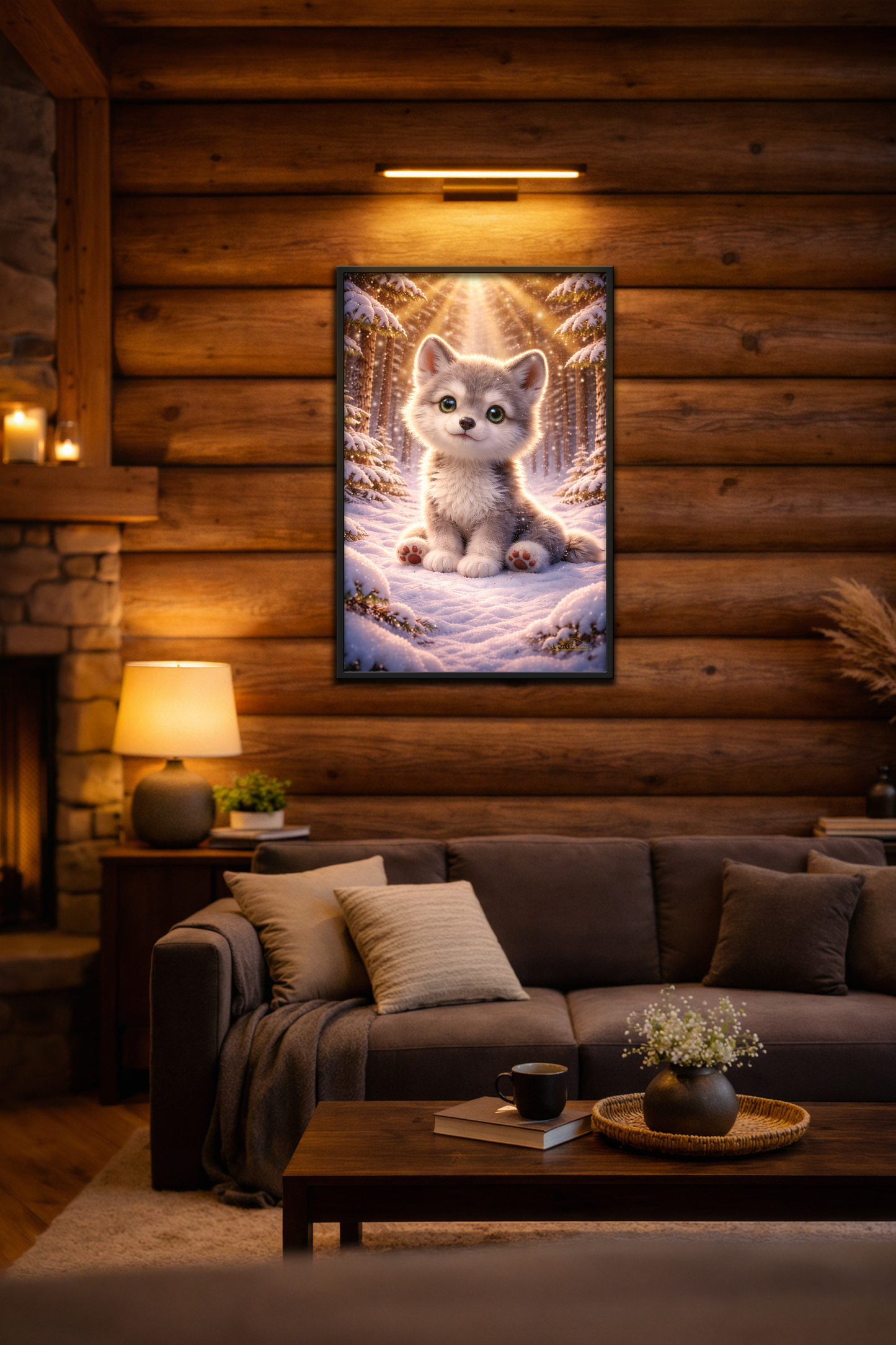 Frost Forest Guardian - Wolf